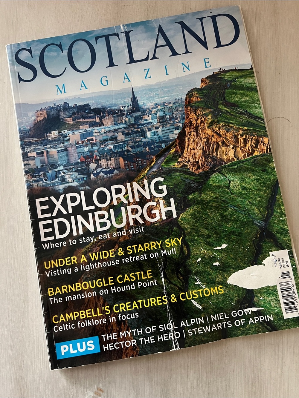 Scotland Magazine - Exploring Edinburgh Cover